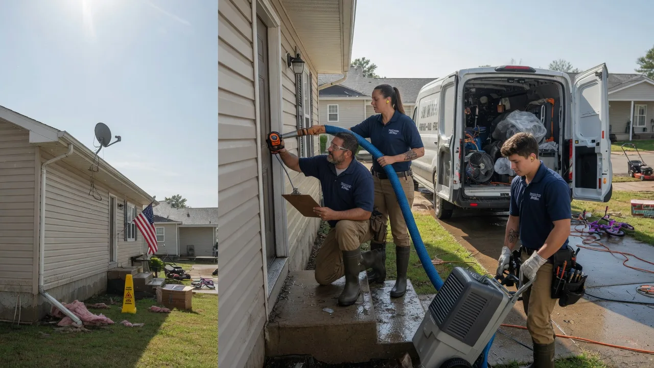 Ceiling Water Damage Restoration in Niles, OH near me